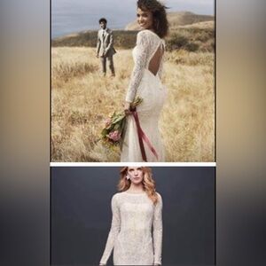 David’s bridal size 4 wedding gown